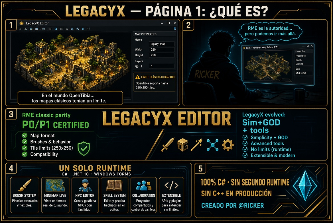 LegacyX Historieta — Página 1